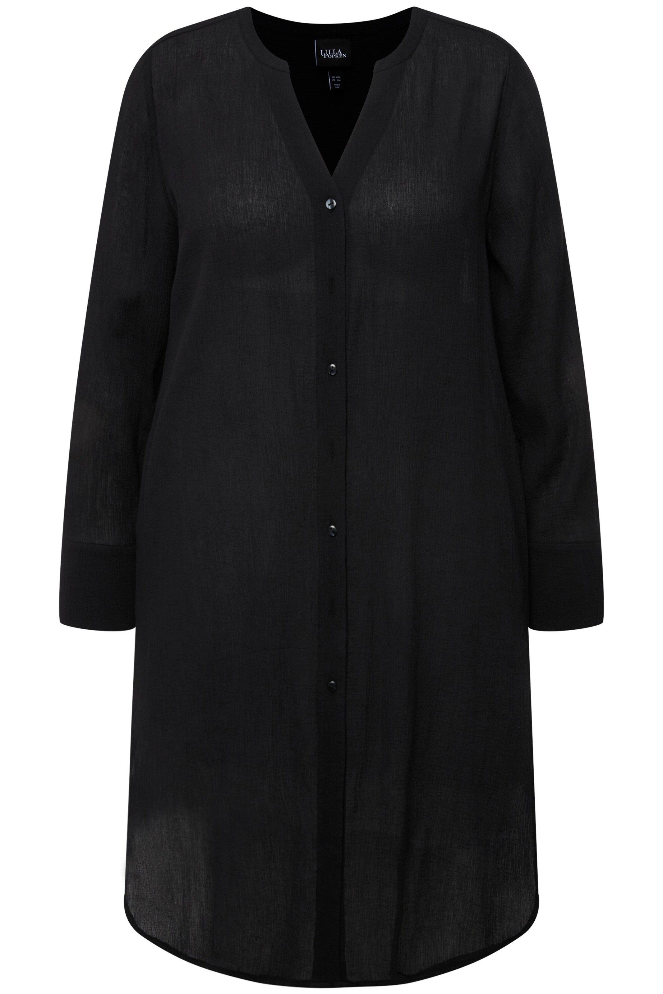 Ulla Popken Tunic in Black: front