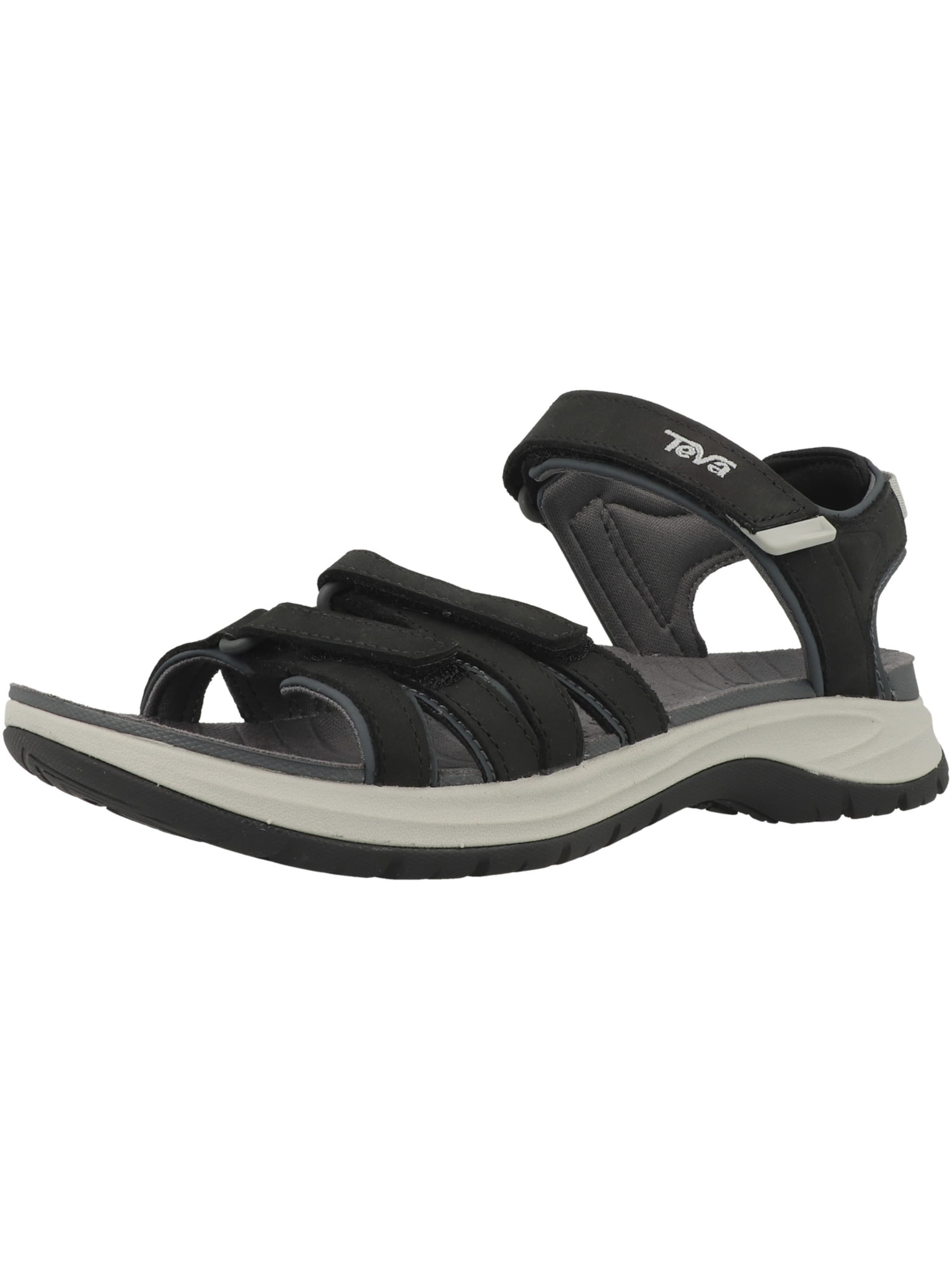 TEVA Wandelsandalen in Zwart: voorkant