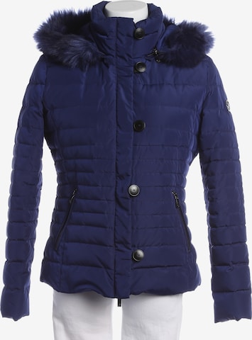 ARMANI Winterjacke / Wintermantel L in Blau: Vorderseite