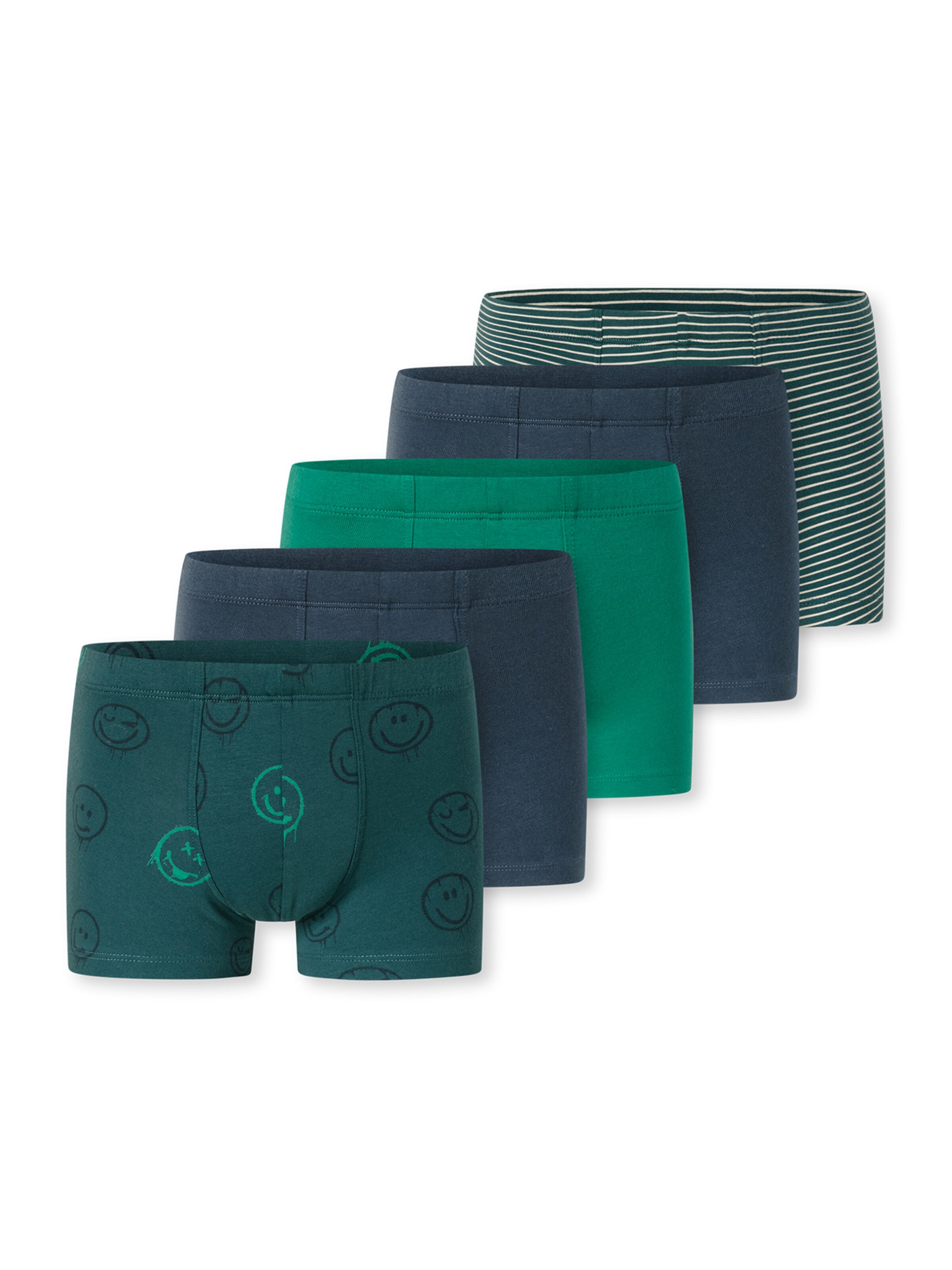 SCHIESSER Onderbroek ' 95/5 Multi ' in Blauw: voorkant