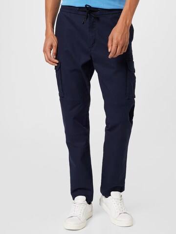 s.Oliver Loosefit Broek in Blauw: voorkant