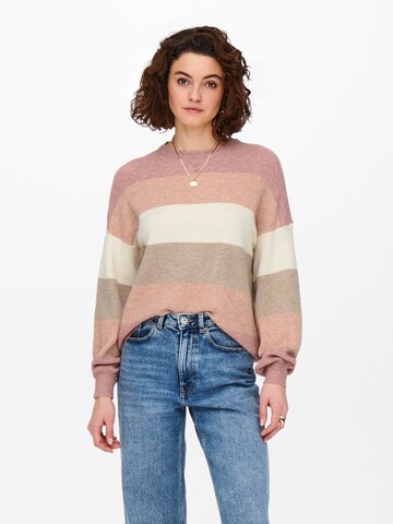 ONLY Sweater in Beige: front