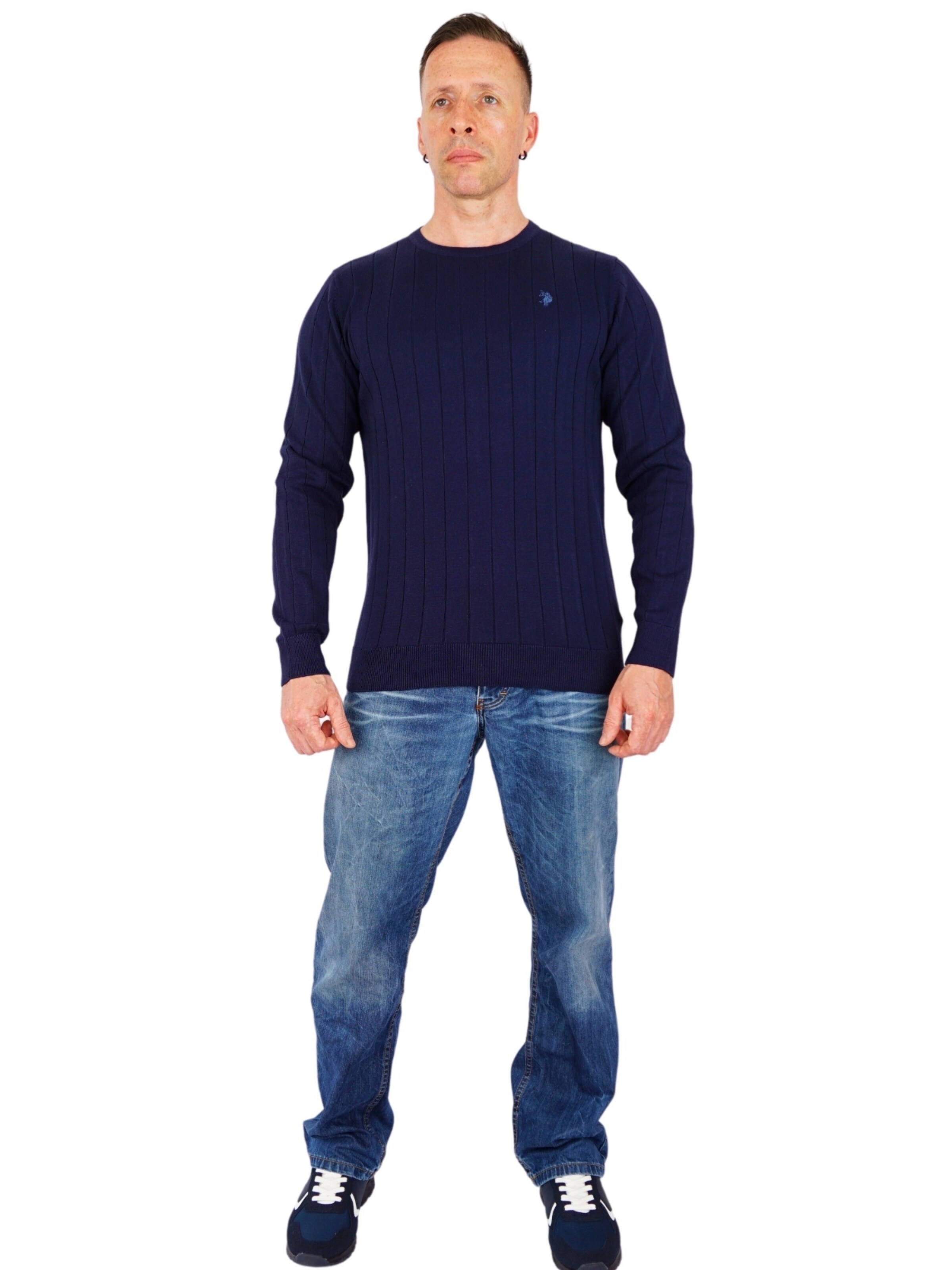 U.S. POLO ASSN. Pullover i blå