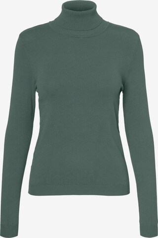 VERO MODA Sweater 'HAPPINESS' in Green: front