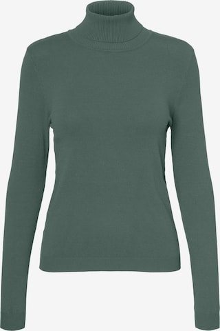 VERO MODA Pullover 'HAPPINESS' in Grün: Vorderseite