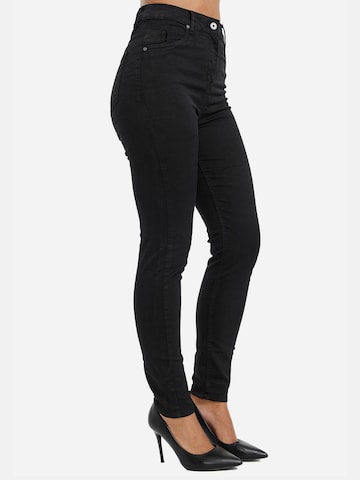 Tazzio Skinny Jeansy 'F133' w kolorze czarny