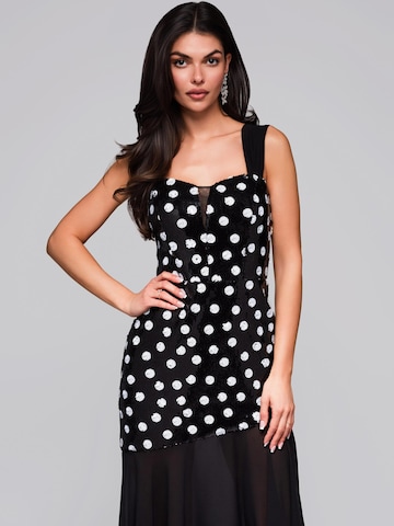 Robe de soirée Ombre en noir