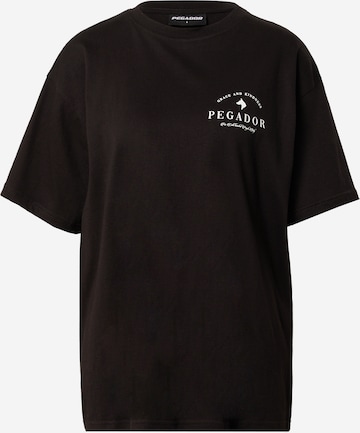 Pegador T-Shirt in Schwarz: predná strana