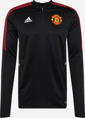 ADIDAS SPORTSWEAR Functioneel shirt 'Manchester United Condivo 22' in Zwart: voorkant