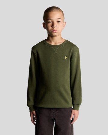 Lyle & Scott Sweatshirt in Green: front