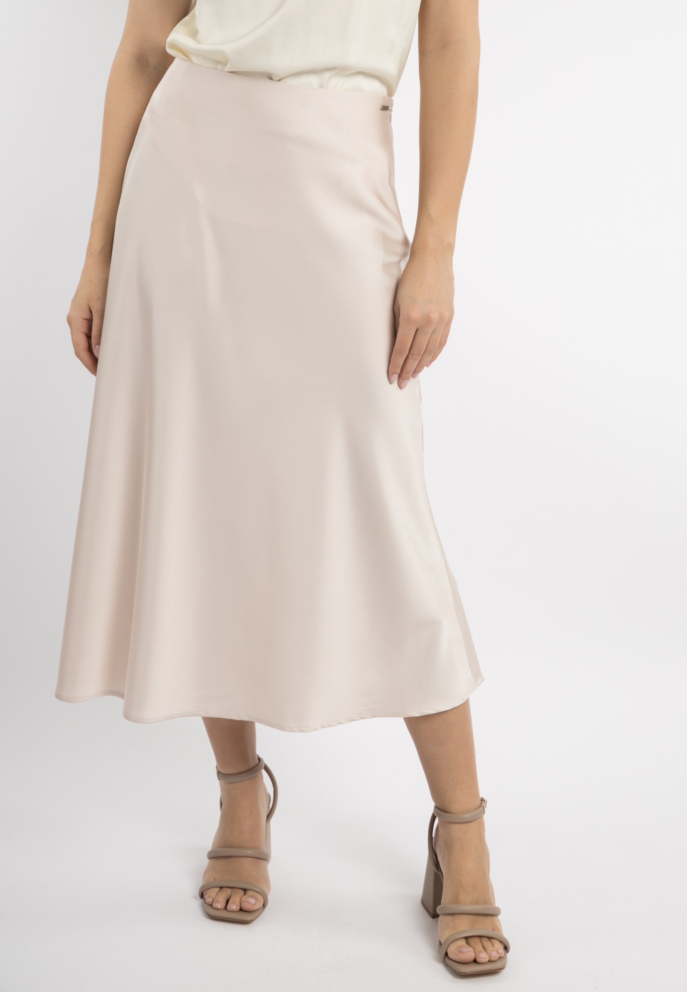 Frauen Röcke DreiMaster Klassik Rock in Beige - FJ87368 Frauen Röcke DreiMaster Klassik Rock in Beige - FJ87368