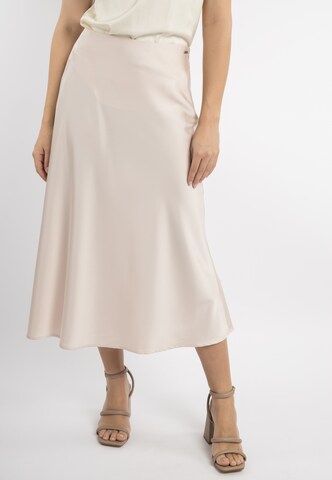 DreiMaster Klassik Skirt 'Colina' in Beige: front