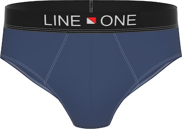 Line One Slip 'Herren Slips aus Baumwolle' in Blau: Vorderseite