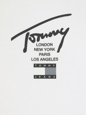 Tommy Jeans Plus - Sweatshirt em branco