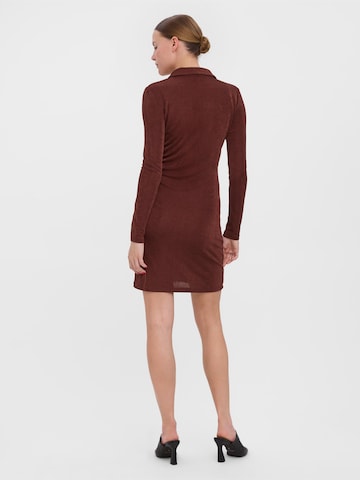 Robe-chemise VERO MODA en marron