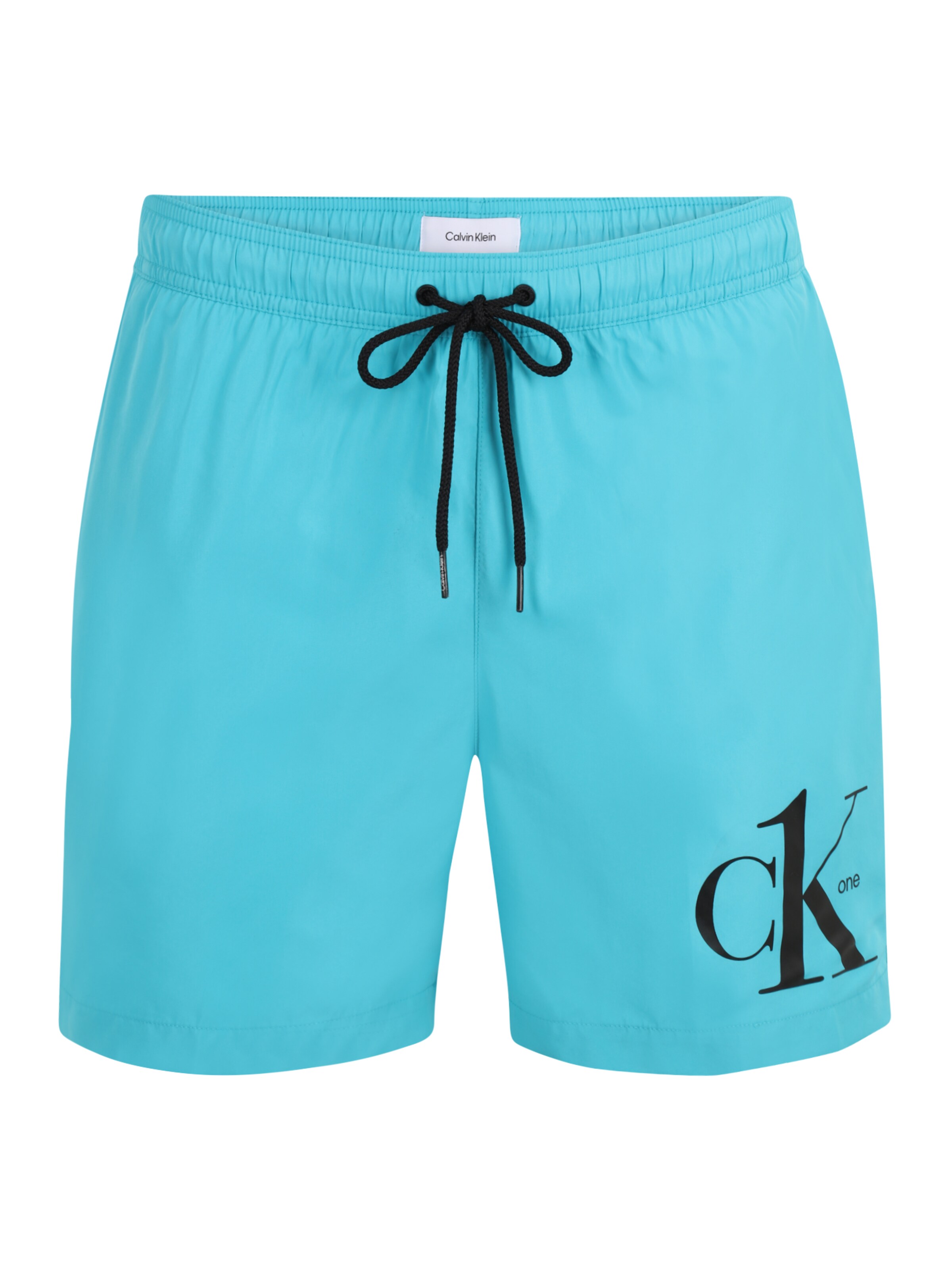 Uomo Moda mare Calvin Klein Swimwear Pantaloncini da bagno in Blu Neon 