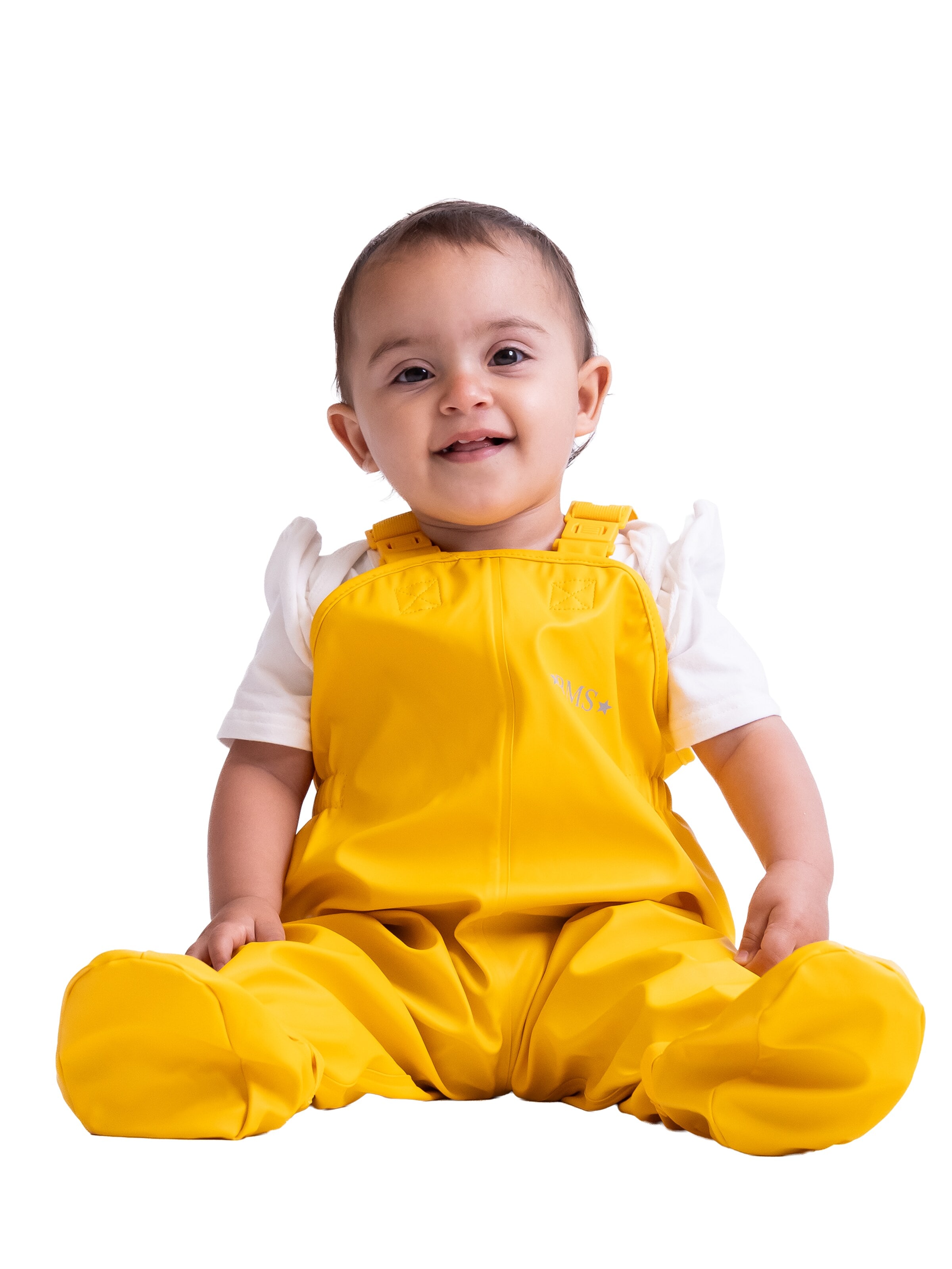 BMS Loosefit Funktionshose 'BabyBuddy'‌‌‌‌‌‌‌‌‌ in Gelb: Vorderseite