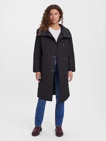 VERO MODA Between-Seasons Coat 'Adelakim' in Black