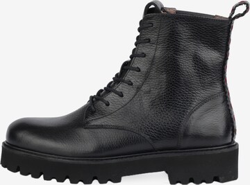 Crickit Lace-Up Ankle Boots 'Nord' in Black