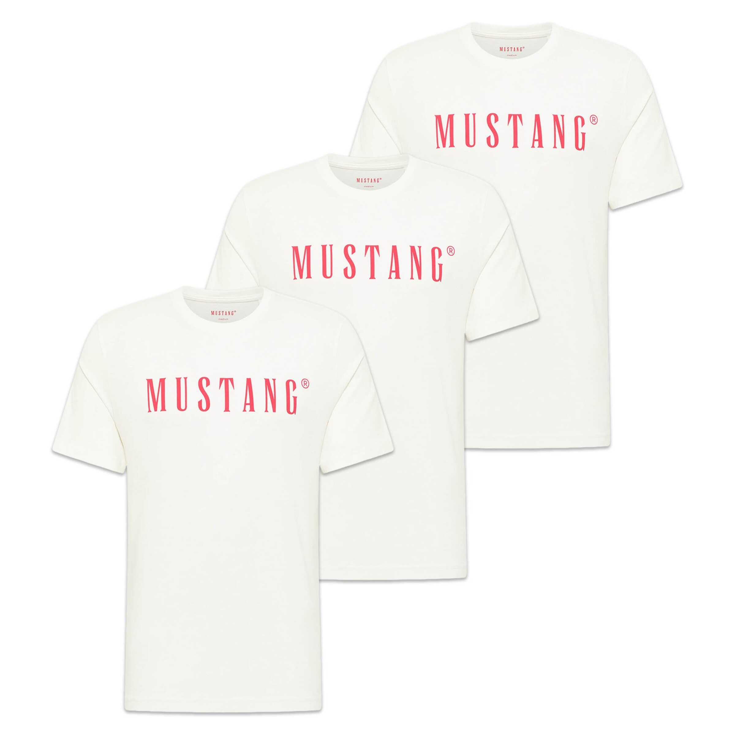 MUSTANG Shirt in White: front