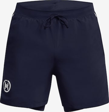 UNDER ARMOUR Sportbroek ' Launch 5 ' in Blauw: voorkant