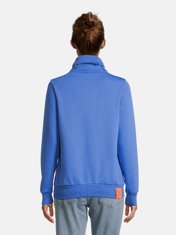 salzhaut Sweatvest 'ÖLLERN' in Blauw