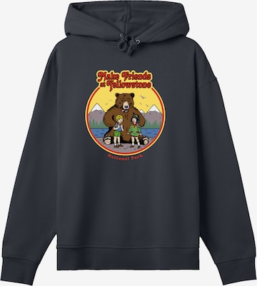 Sweat-shirt 'US National Parks' F4NT4STIC en noir : devant