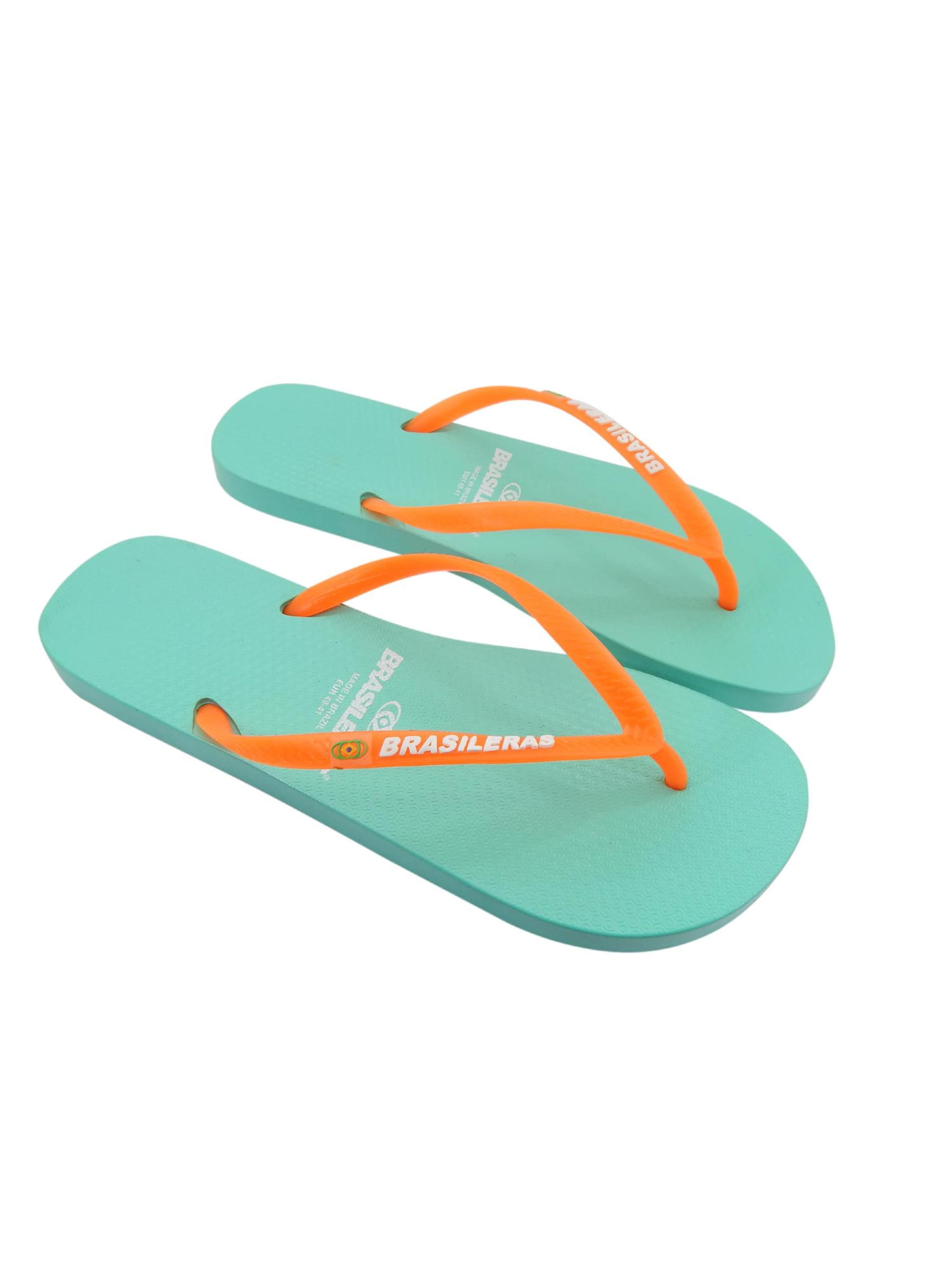 Infradito 'Neon W' di Brasileras in blu