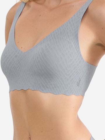 Bustier Soutien-gorge ' Blue ZERO Feel Bliss ' SLOGGI en gris