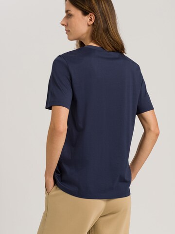 Hanro T-Shirt in Blau