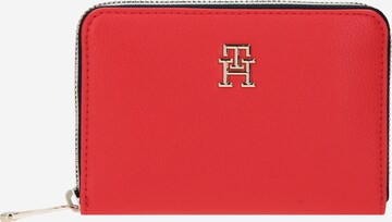 TOMMY HILFIGER Peněženka 'Essential' – červená: přední strana