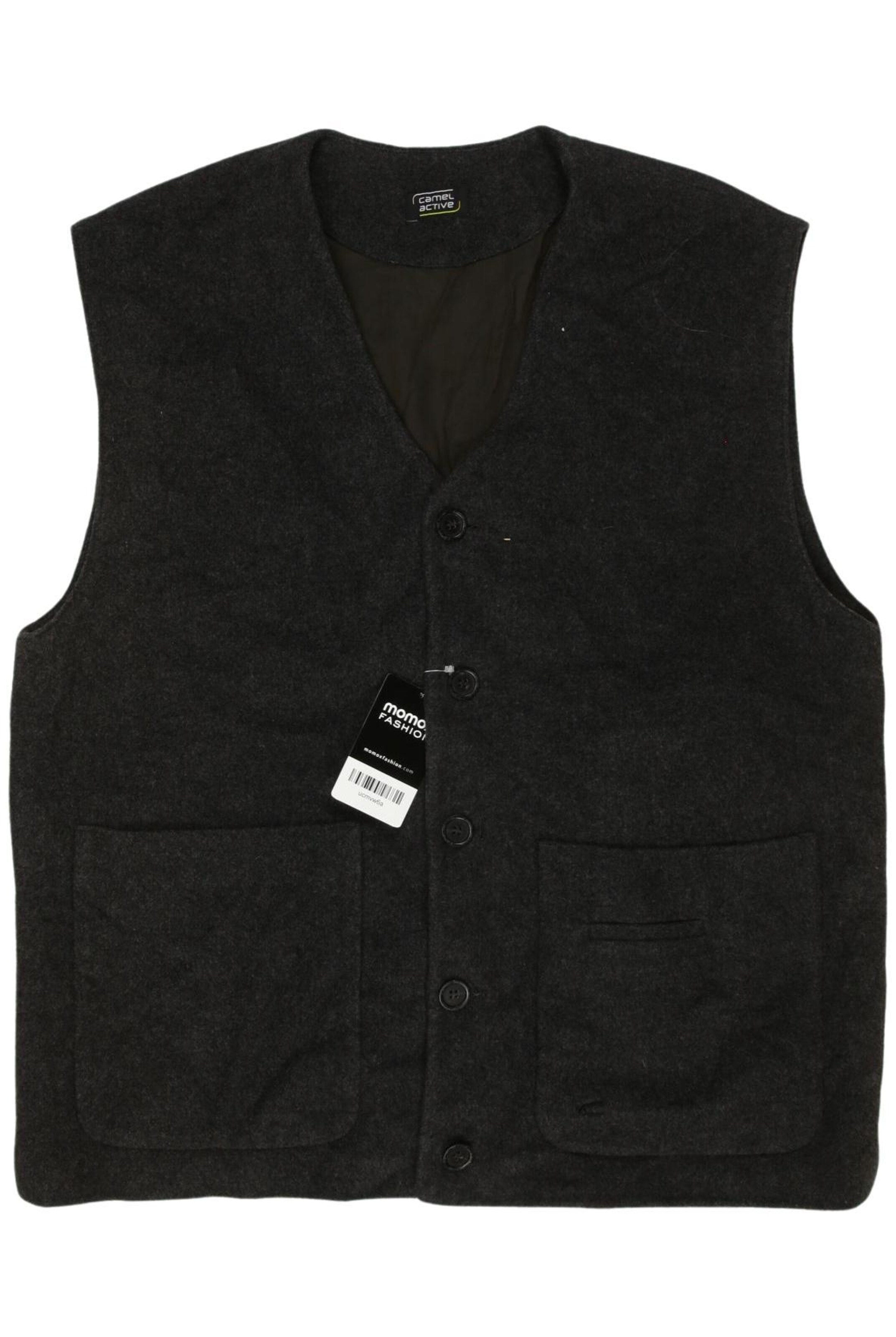 CAMEL ACTIVE Vest in L-XL in Grey: front