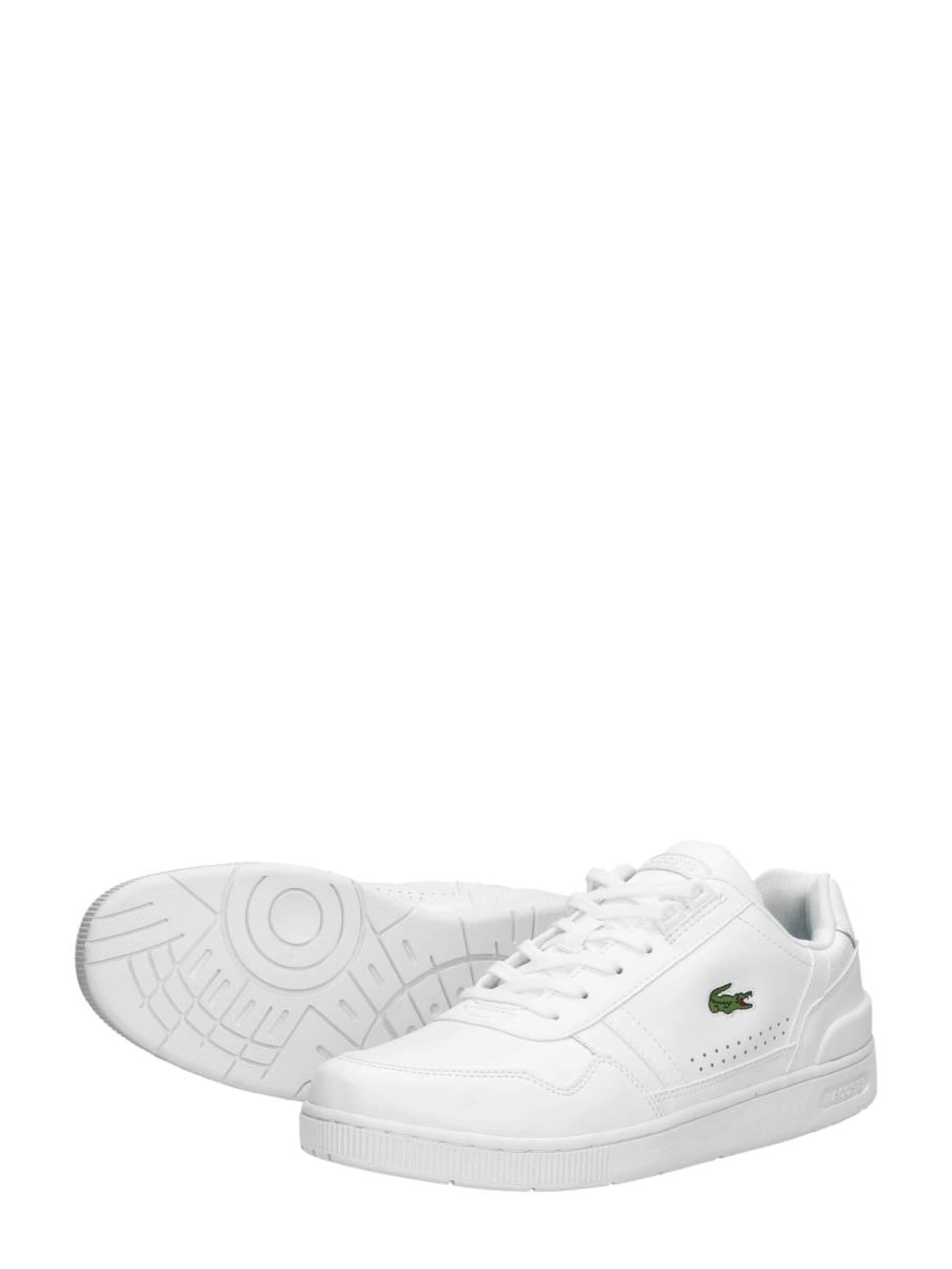 LACOSTE Sneaker low 'T-Clip'‌‌‌‌‌ in Weiß