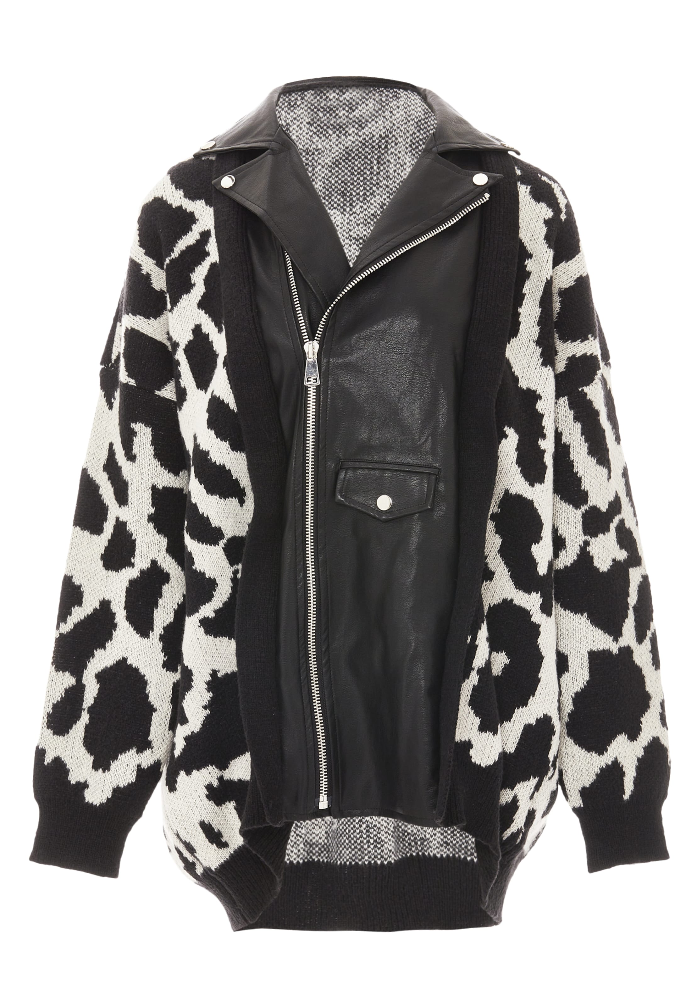 Cardigan NAEMI en blanc : devant