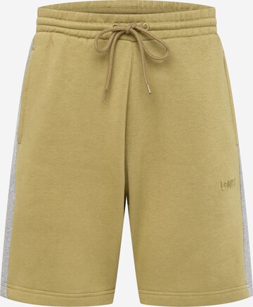 LEVI'S ® Regular Trousers 'Levi's® Men's Varsity Sweatshort' in Green: front