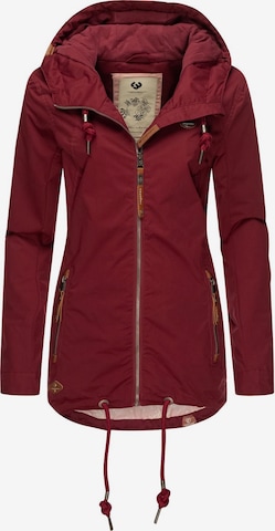 Ragwear Performance Jacket 'Zuzka' in Red: front