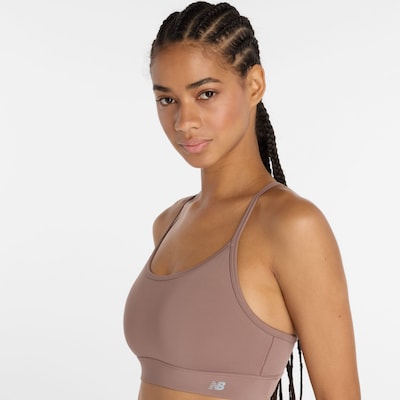 new balance Soutien-gorge de sport 'Essential' en nude, Vue avec produit