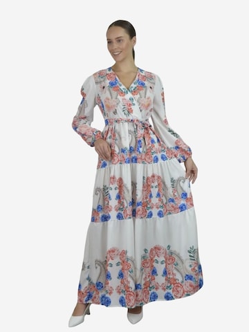 MSN Collection Dress in White: front
