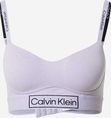 Calvin Klein Underwear Bra in Purple: front