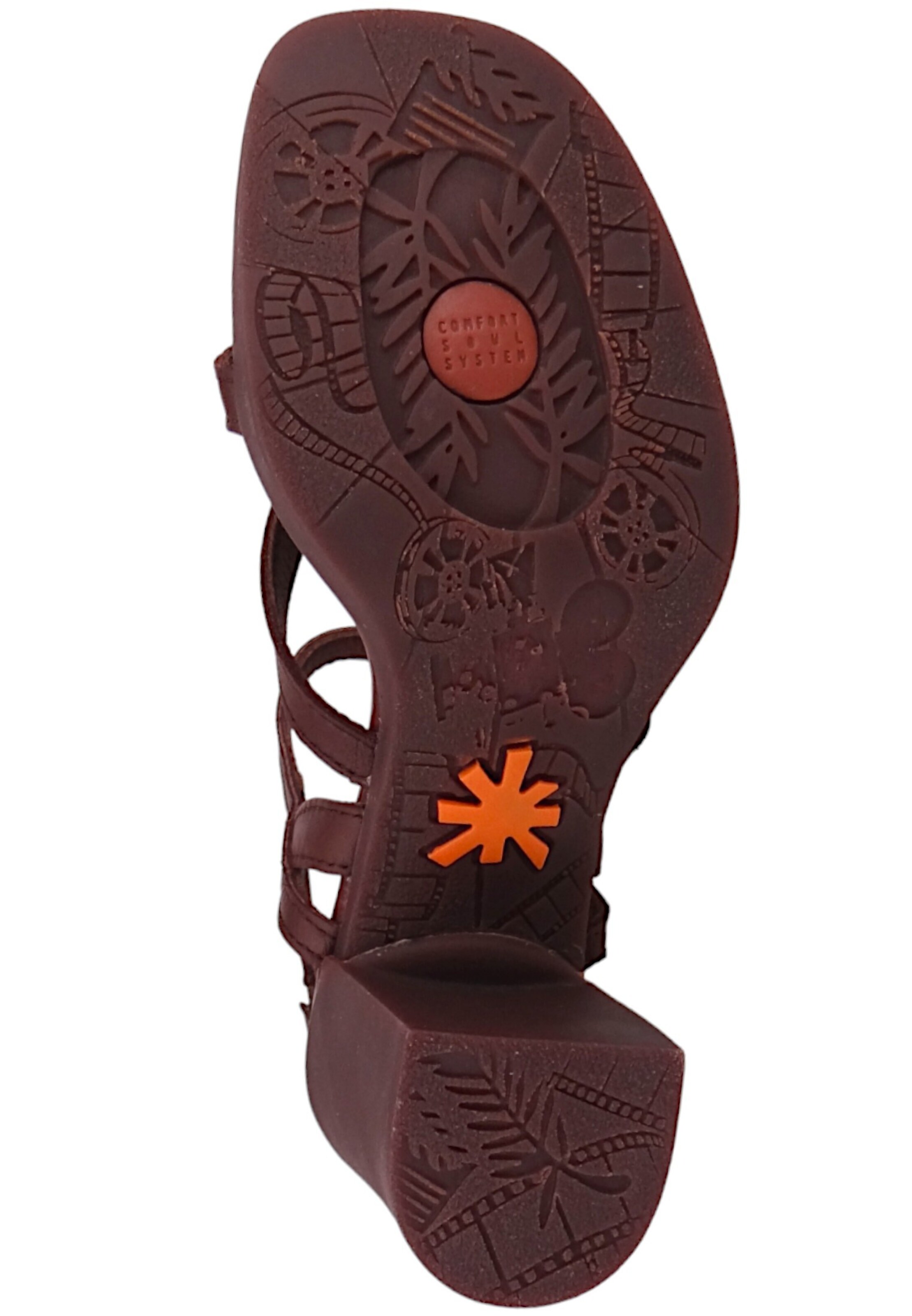 Tongs 'Cannes' ART en marron