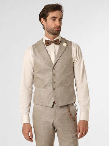 Finshley & Harding Suit Vest 'Dan' in Beige: front