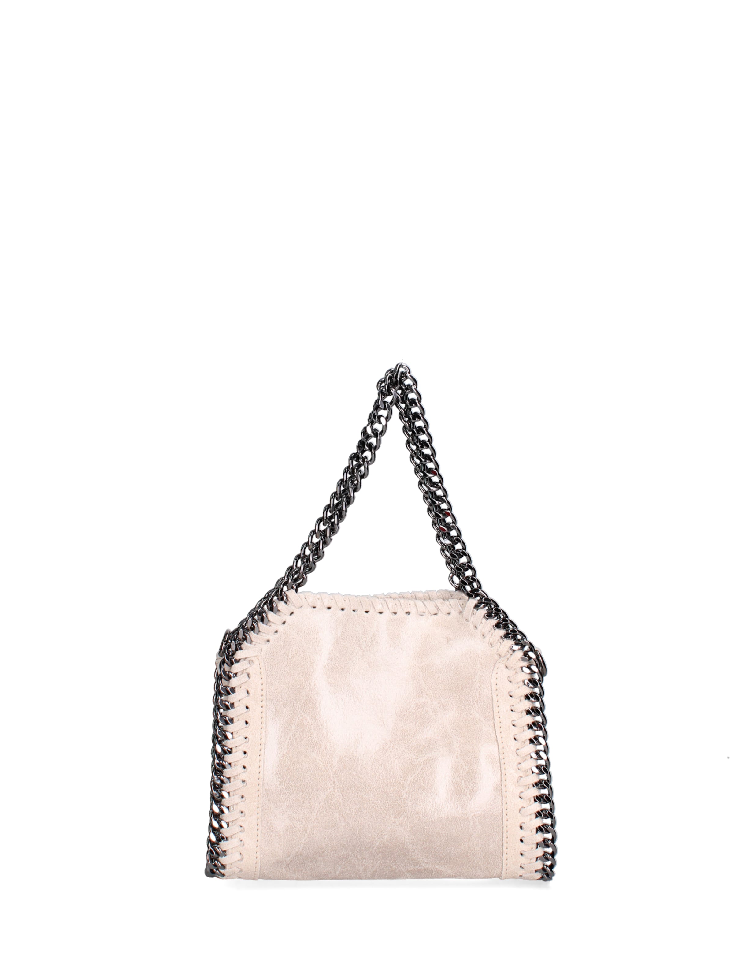 Borsa a mano 'Borsa a mano donna pelle scamosciata stampata con zip - Zefira Chic' di Gave Lux in beige