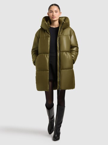 khujo Winter Coat 'Lorsa' in Green