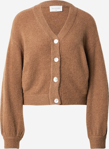 MSCH COPENHAGEN - Cárdigan 'Petrinelle' en marrón: frente