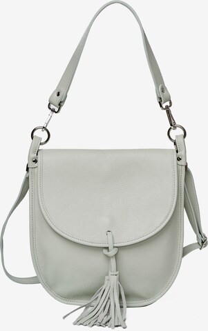 HARPA Shoulder Bag in Grey: front