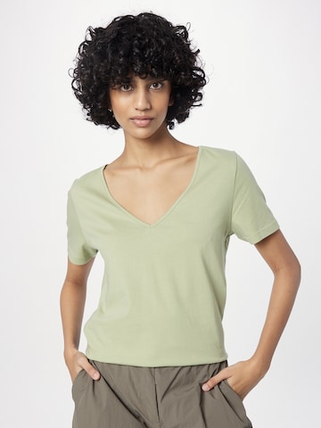 VERO MODA Shirt 'PAULA' in Groen: voorkant