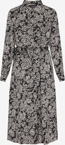 Abito camicia di usha BLACK LABEL in nero: frontale