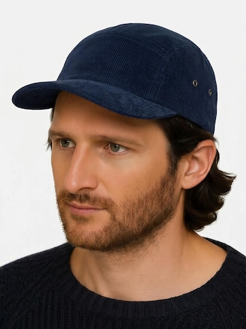 Lou-i Cap 'Cord Cap aus Bio-Baumwolle' in Blue