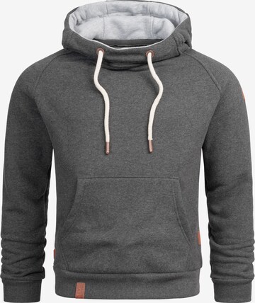 Alessandro Salvarini Sweatshirt 'Beeno' in Grau: predná strana