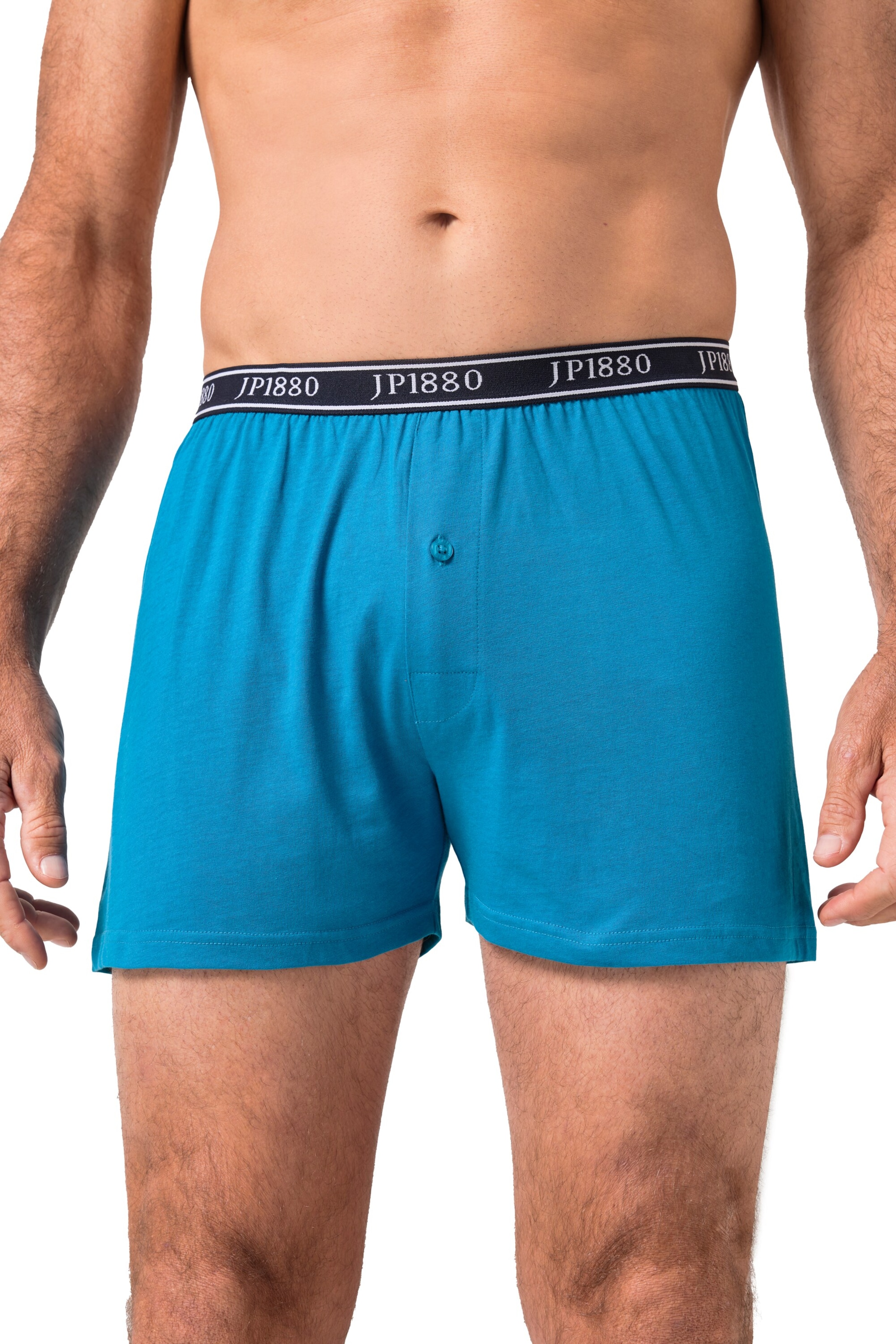 JP1880 Boxershort in Blau: Vorderseite